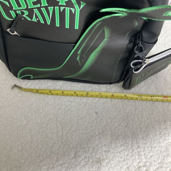 Defy Gravity Wicked The Movie 2024 Mini Backpack Cap NWT Elphaba Faux Leather - Picture 5 of 9